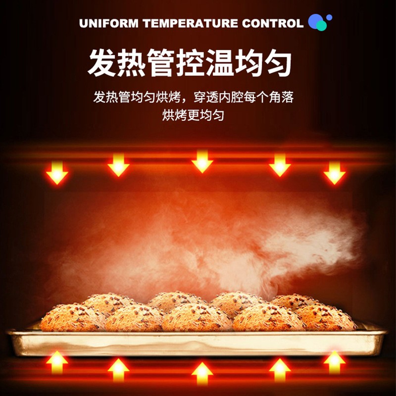 商用烤箱定时燃气烤箱（一层二盘）（三层六盘）