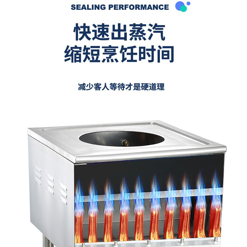 多功能豪华厨房食堂商用电热早餐蒸包炉蒸煮点心小笼包快速蒸汽炉
