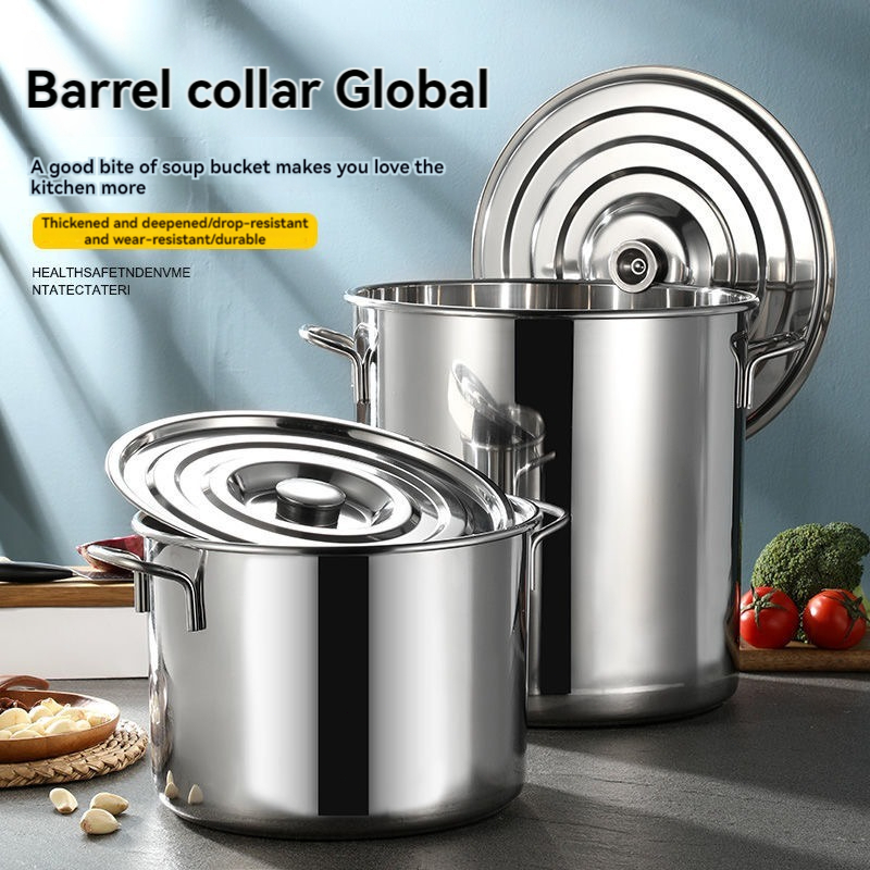 不锈钢大容量汤桶 Stainless steel large capacity soup bucket
