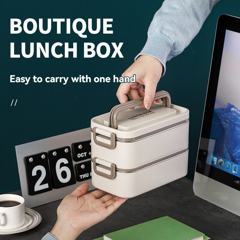 方形多层饭盒  Square multi-layer lunch box