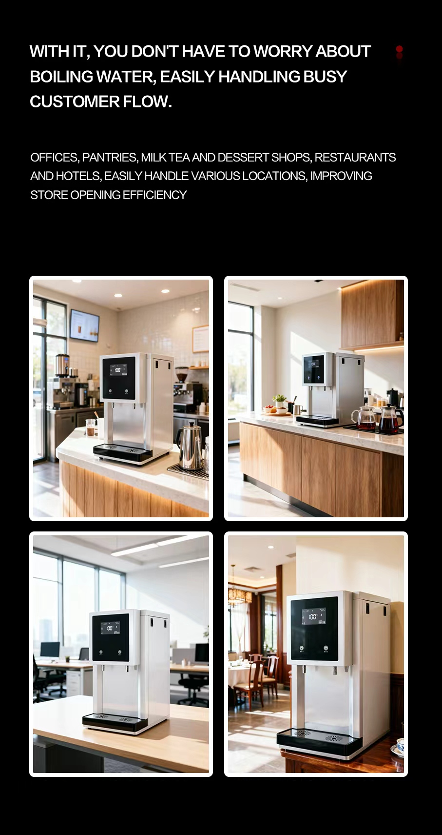 Taiwan-style Water Boiler 2E1 Series