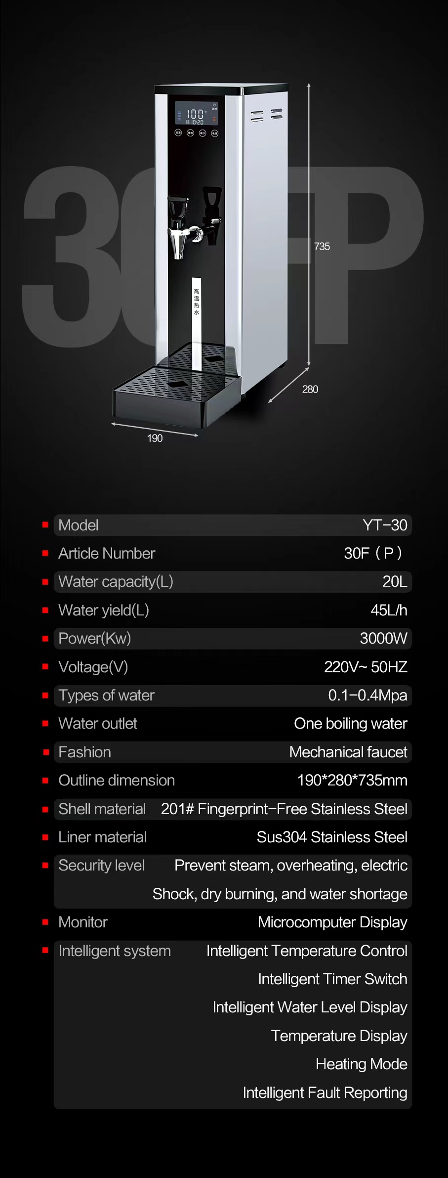 Bar Counter Machine FP Series