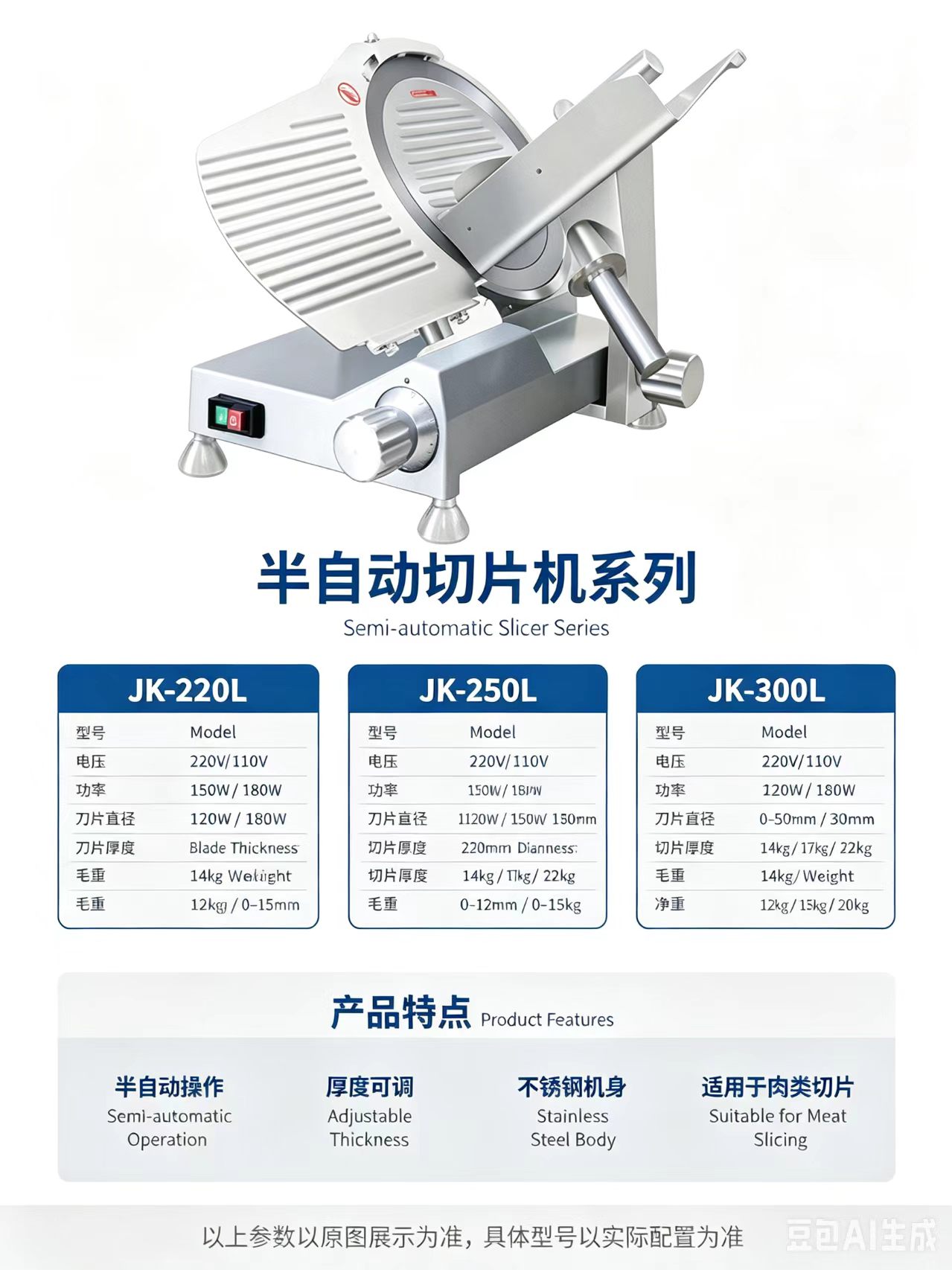 半自动切片机系列