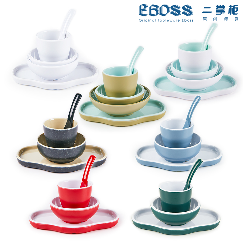 二掌柜/Eboss双色餐具
