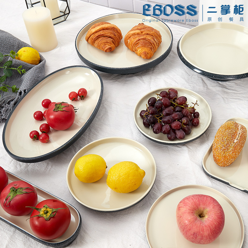 二掌柜/Eboss双色密胺餐具