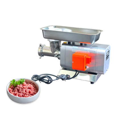 锦坤RY-12S 电动 1100W 不锈钢自动绞肉机 120KG/h 适用于餐厅和农场 全新