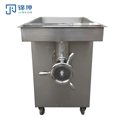 TK-52L 新型950公斤/小时7500瓦全不锈钢自动电动工业冷冻肉研磨机大容量批发