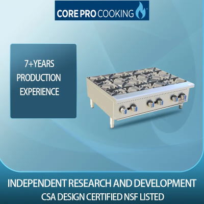 Restaurant equipment gas stove burner heavy stainless steel indoor and outdoor hot plate