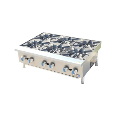 Restaurant equipment gas stove burner heavy stainless steel indoor and outdoor hot plate
