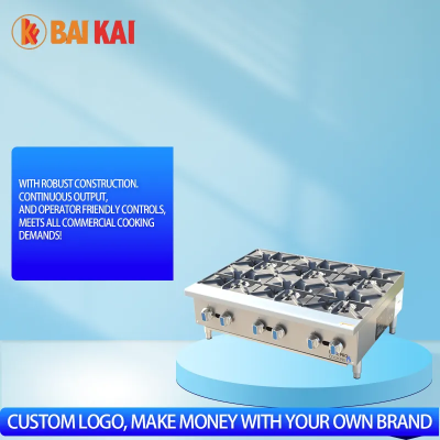 Restaurant equipment gas stove burner heavy stainless steel indoor and outdoor hot plate
