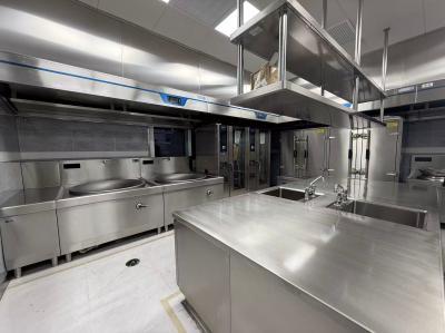 Jingping Ductless Commercial Kitchen Hood Stainless Steel Touch
