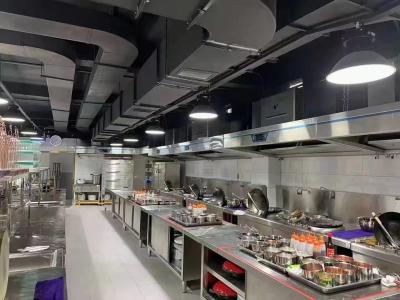 Jingping UV Star Series Stainless Steel 304/201 Commercial Range Hood