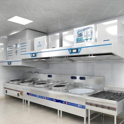 Wall-Mounted Custom Electric Range Hood for Commercial Hotel